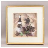 Mixed Media on Paper 3D Still Life Signed