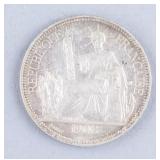 1903 French Indochina 1 Piastre Coin