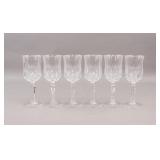 Italian Royal Crystal Rock Opera Pattern Glasses 6
