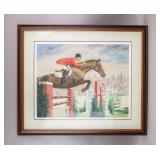 Litho on Paper Signed Liz Lesperance 164/950 