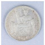 1925 French Indochina 20 Cents Coin