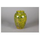 Chinese Spinach Green Porcelain Vase