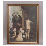 Canadian Lithograph on Paper Attr. Paul Peel