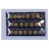 1967 Macau 5 Avos Coins 20pc