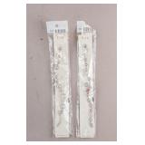 Silver-plated Gemstone Bracelets 2 pc