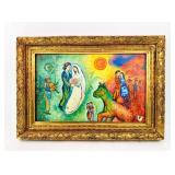 OOC Signed Marc Chagall Galerie Kolbert Le Studio
