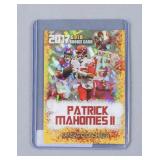 2017 NFL Patrick Mahomes II Rookie Card