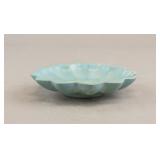 Chinese Song Style Ru Ware Porcelain Lobed Plate