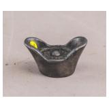 Chinese Dongchang Silver Sycee Boat Ingot