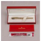 Old Sheaffer Targa Gold Electroplate Fountain Pen