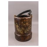 Antique British Leather Ammunition Carrier