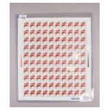 1986 China Post Taiwan Stamp Sheet