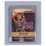 1996 Kobe Bryant High School Rookie Card