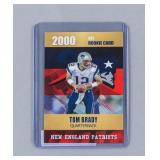 2000 NFL Tom Brady Rookie Card