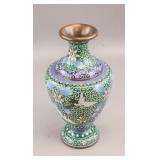 Chinese Fine Cloisonne Porcelain Vase