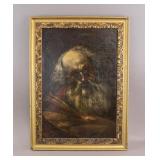 Vintage Oil on Canvas Signed M. O. Duenas