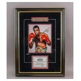 Sugar Ray Leonard Signed Framed Photo w/ COA