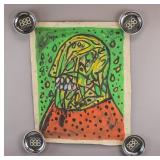 Acrylic on Canvas Signed Francis Newton Souza 