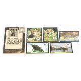 1996 Red Rose Tea Stamp Catalogue & 5pc WWF Cards