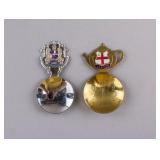 Vintage British Tea Caddy Spoons 2pc