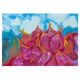 Oil on Canvas Unsigned Serenade of the Flames