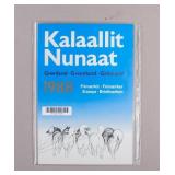 1988 Greenland Official Year Stamps Set