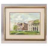 Canadian WC Tempera Signed Cyril Leeper '1975