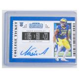 2019 Panini Contenders Nasir Adderley Auto Card