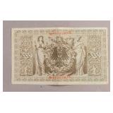 1910 Germany 1000 Mark Banknote