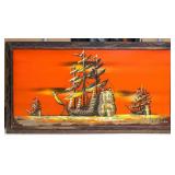 Mixed Media on Board Signed Ashbrook Studios