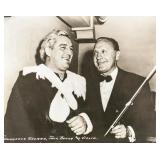 1958 Photo of Gorgeous George & Jack Benny
