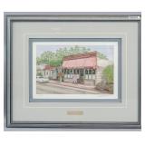 Canadian Offset Litho Signed Bill Illman 247/375