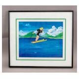 Mixed Media on Celluloid Pro Star Wayne Gretzky