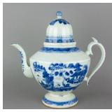 Chinese Export Blue Porcelain Teapot Kangxi Period