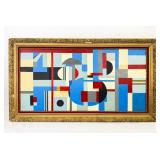 Oil Masonite Signed Sandu Darie Sportsman Gallery