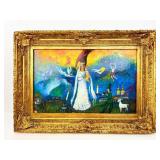 OOC Signed Marc Chagall Wally Findlay Galleries