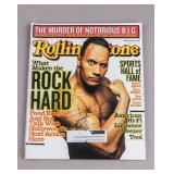 2001 Rolling Stone Magazine The Rock Signed