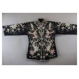Chinese Republic Embroidered Silk Wedding Jacket