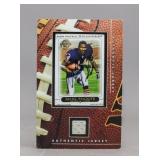 2006 Topps Mark Bradley Signed Jersey Patch Card