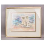 WC on Paper Signed Dorothea Sharp Fine Art T Eaton