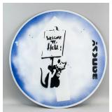 British Spray on Board by Banksy