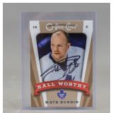 2006 O Pee Chee Mats Sundin Signed Card