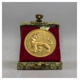 1986 Chinese Tiger Commemorative Token w/ Case