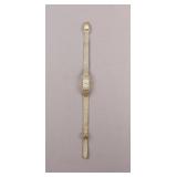 Vintage Longines 10k Gold-plated Gemstone Watch