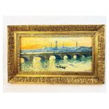 OOC Signed Claude Monet Bernheim Jeune & C