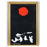 American Oil on Canvas Signed Adolph Gottlieb