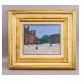 American Oil on Canvas Signed Susan Grisell