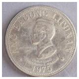 1975 Philippines 5 Piso Coin