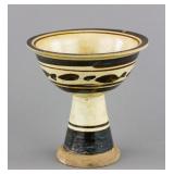 Chinese Song Style Porcelain Stem Cup