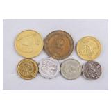 Vintage Assorted Israel Coins 7pc
